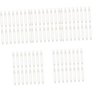 Data Wire Winders 80 Pcs Wire Organizer Computer Holder for Desk Cable Cord Management Cable Manager Silica Gel White Packing Machine Data Line Travel Cable Straps