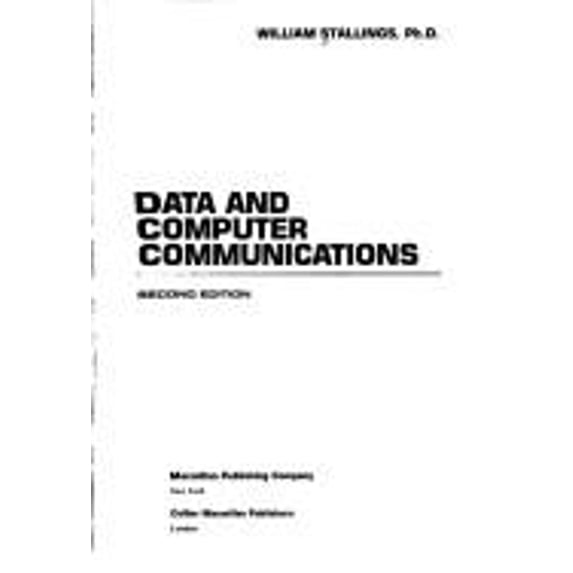 Pre-Owned Data & Computer Communications (Hardcover) 0024154512 9780024154514
