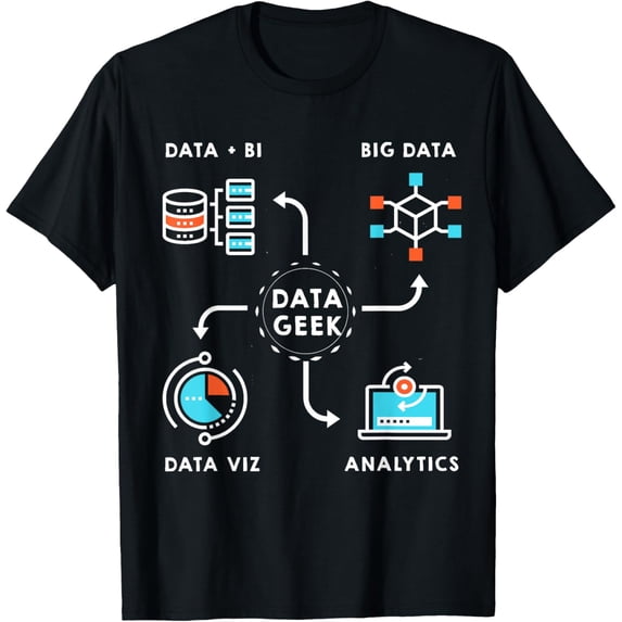 Data t-shirt for Data Scientists, Analysts and Engineers T-Shirt