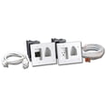 thumbnail image 1 of DataComm Electronics 50-3323-WH-KIT Recessed Pro-Power Kit, 1 of 1