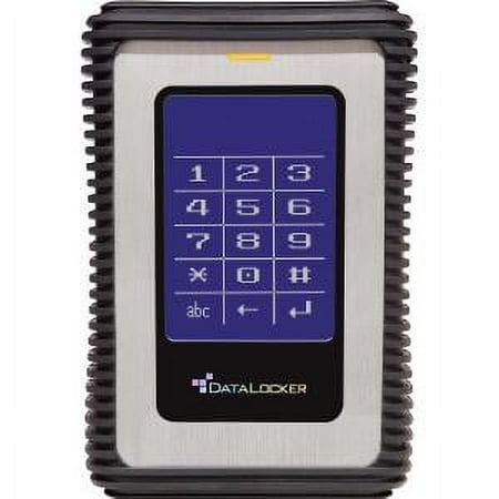 DataLocker DL3 1.5TB Encrypted External Hard Drive, RFID 2-Factor Authentication