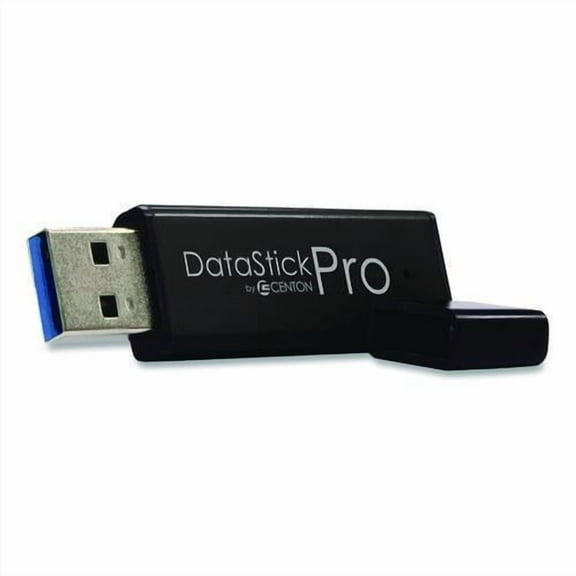 DataStick Pro USB 3.2 Type A Flash Drive, 32 GB, Black, 5/Pack | Bundle of 2