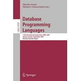 thumbnail image 1 of Database Programming Languages, (Paperback), 1 of 1
