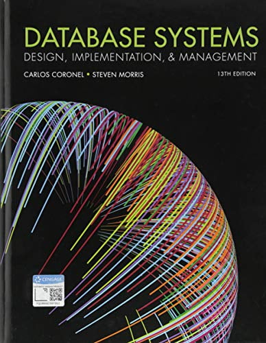 Pre-Owned Database Systems: Design, Implementation, & Management (Hardcover) 1337627909 9781337627900