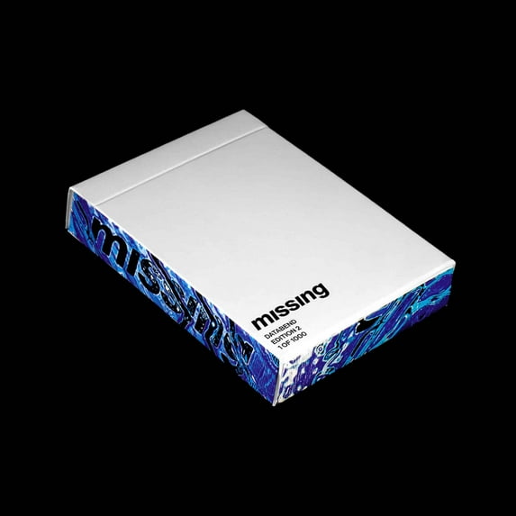 Databend (2) Two Playing Cards by Missing New York
