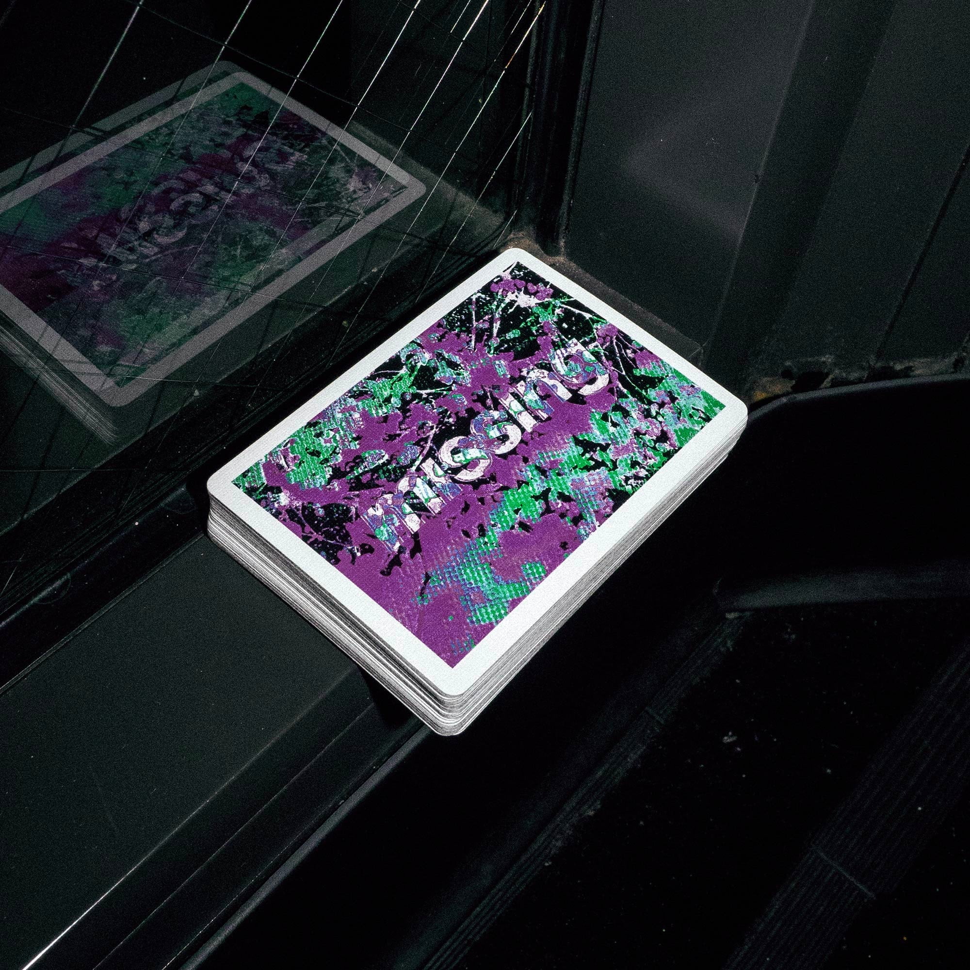 Databend (4) Four Playing Cards by Missing New York