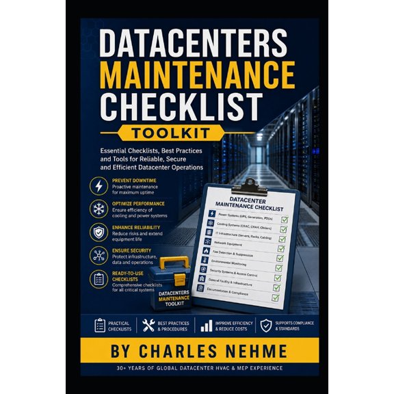 Datacenters maintenance checklist toolkit, (Paperback)