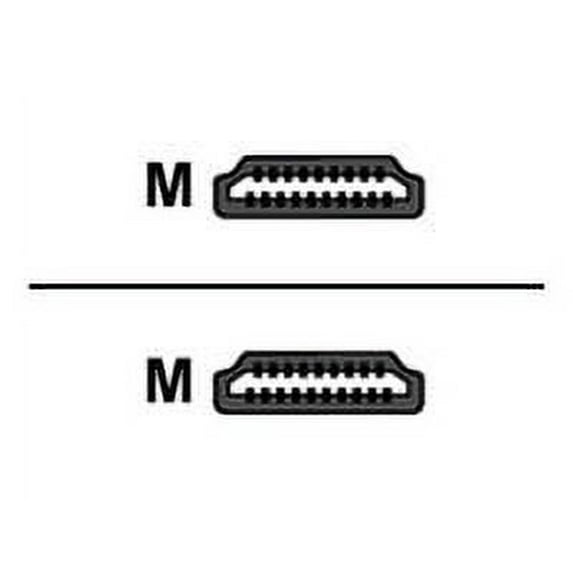 Datacomm Electronics 46-1003-BK 10.2Gbps High Speed HDMI Cable - 3 ft.