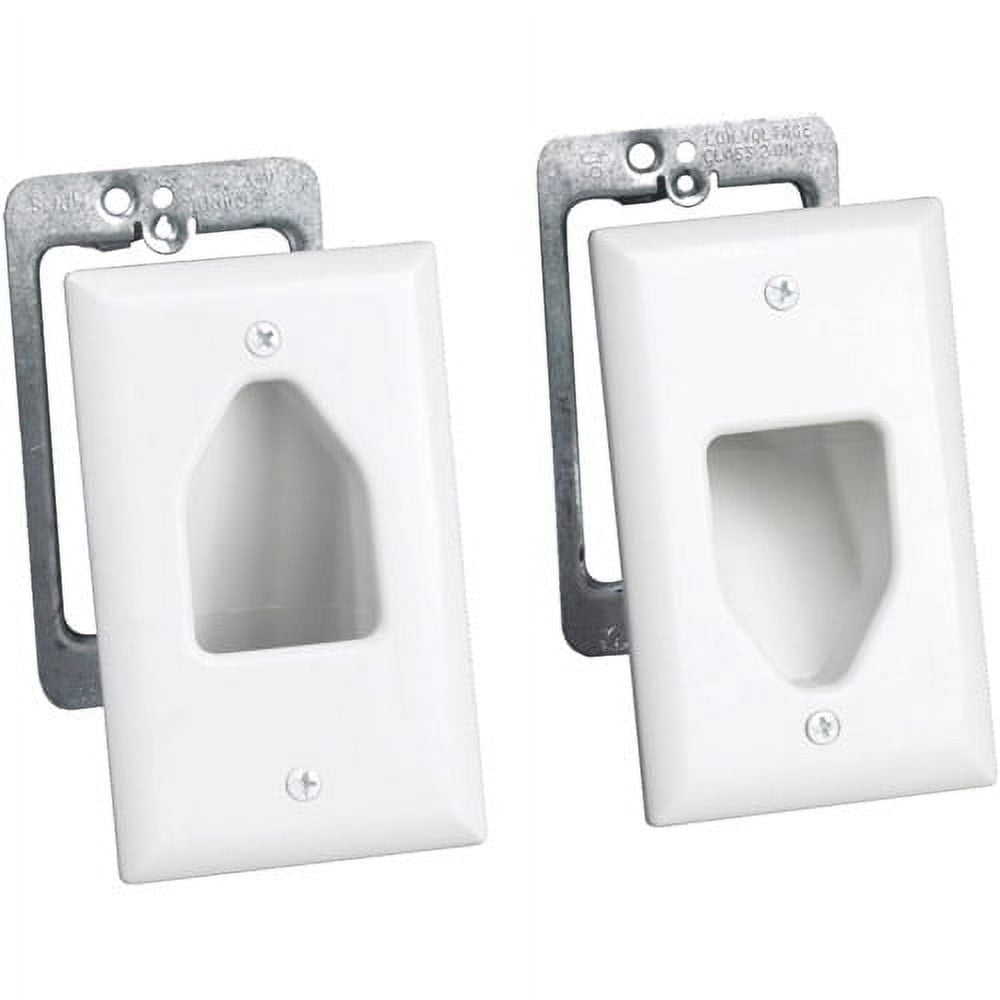 Electronics 503331WHKIT Small Flat Panel TV Cable Organizer