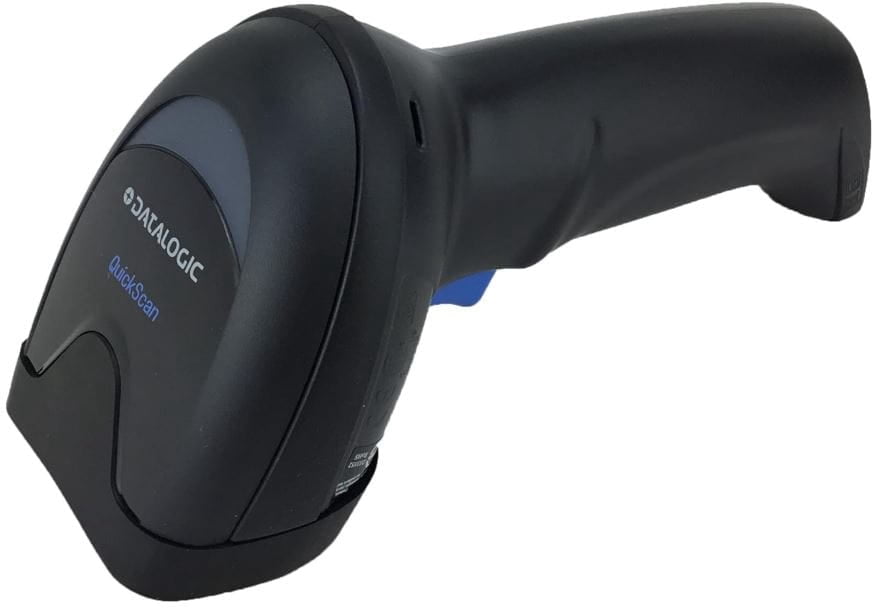 Datalogic QuickScan QD2590-BK Corded Handheld Omnidirectional 2D Area Imager Barcode Scanner, Black, Reads 1D/2D & Postal Codes, USB/RS232/Keyboard Wedge, Cable Not Included