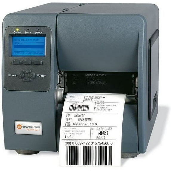 Datamax-O'Neil I-4212E Mark II Direct Thermal Printer (203 dpi, 12 ips, Serial, Parallel and USB, LAN, RTC, Media