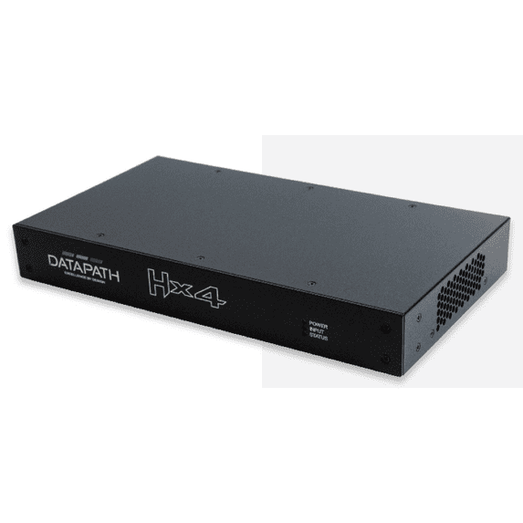 Datapath Hx4 4K 30Hz Display Controller with HDCP - 4x HDMI Outputs for Television, Monitor, Gaming Console, Personal Computer