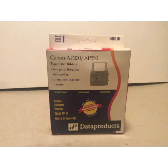 Dataproducts Compatible Typewriter Ribbon Correctable #R0510 Canon Sealed