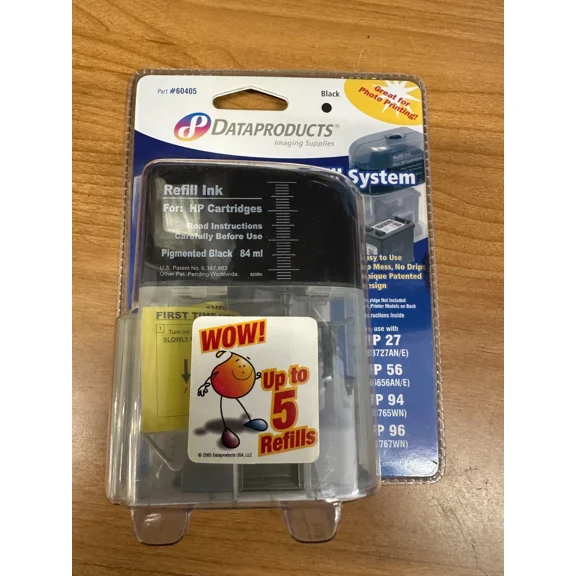 Dataproducts Premium Automatic Ink Refill System Black Lexmark & Dell Cartridges