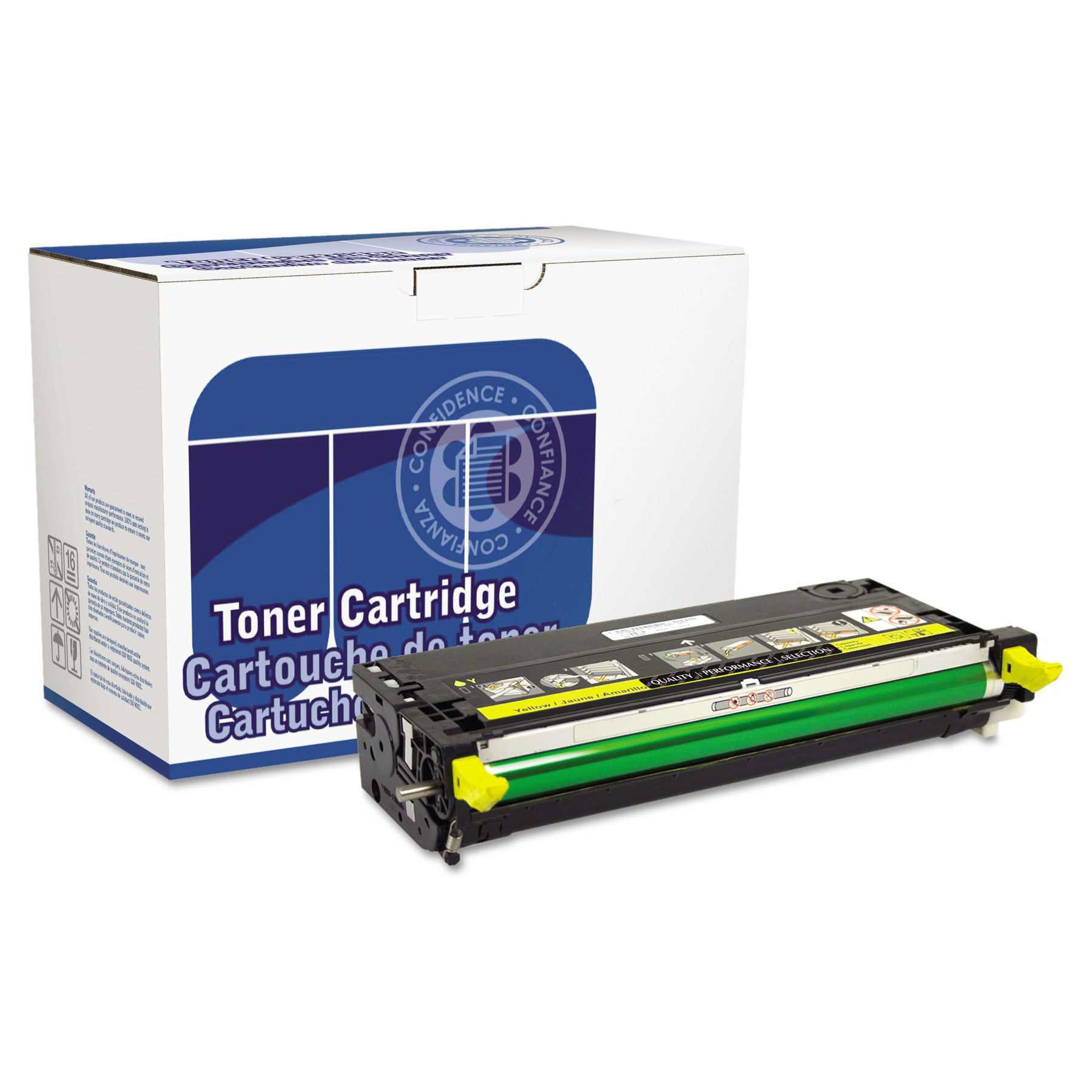 Dataproducts Remanufactured 310-8401 (3115Y) High-Yield Toner, 8,000 Page-Yield, Yellow - image 1 of 2