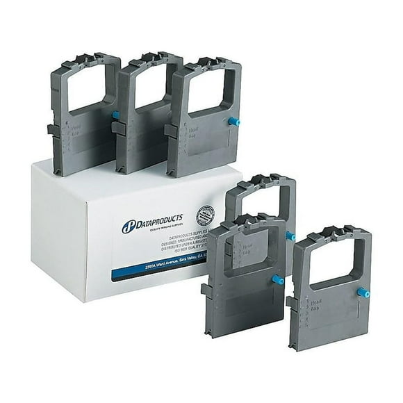 Dataproducts Ribbon Okidata ML182 (52102001/52104001) Black 6-Pack 438228