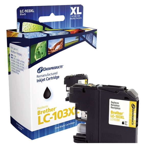 Dataproducts Single Ink Cartridge Compatible with Brother LC 103XL Series