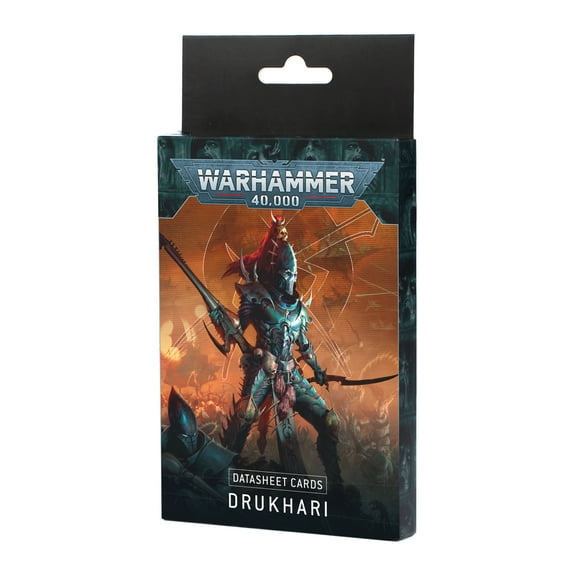 Games Workshop - Warhammer 40K - Drukhari - Datasheet Cards 2025