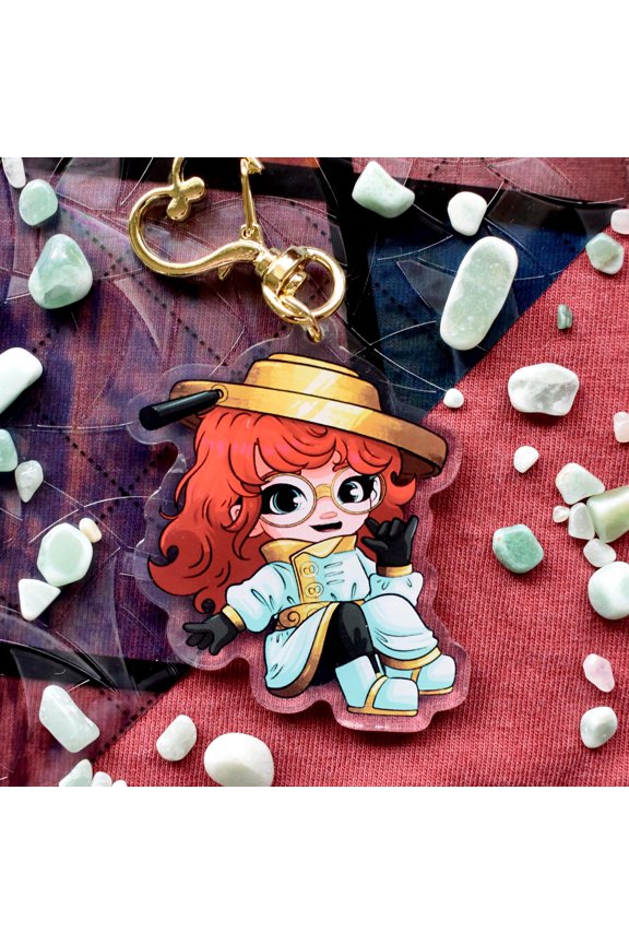 Date Everything 2.5 Inch Acrylic Keychains (A-M Characters!) (1 keychain)