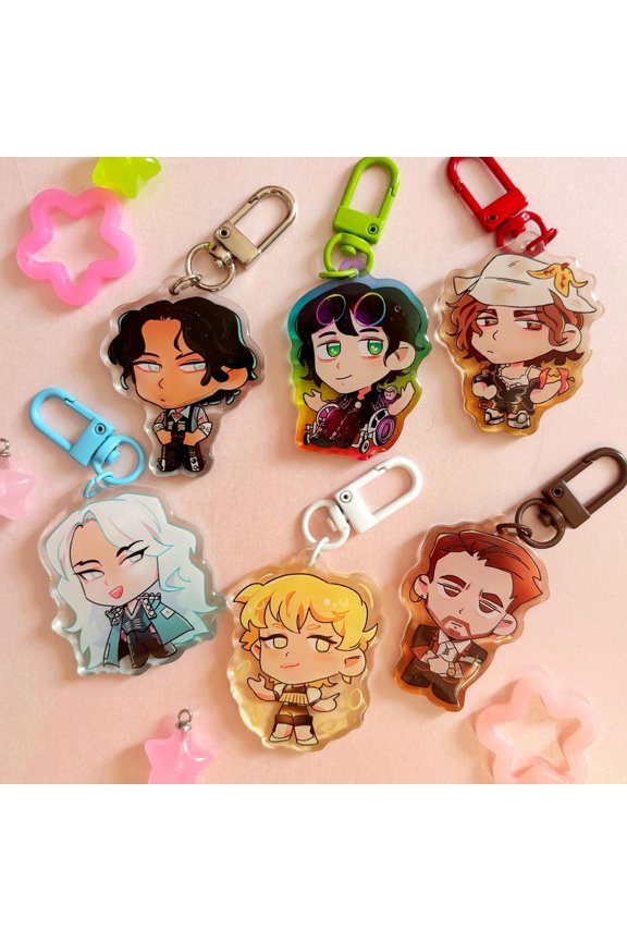 Date Everything Acrylic Keychains (1 keychain)