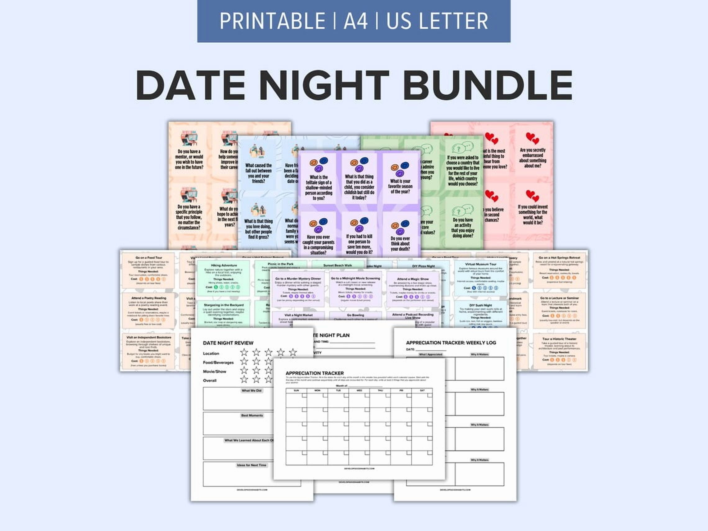 Love and Appreciation Tracker for Couples