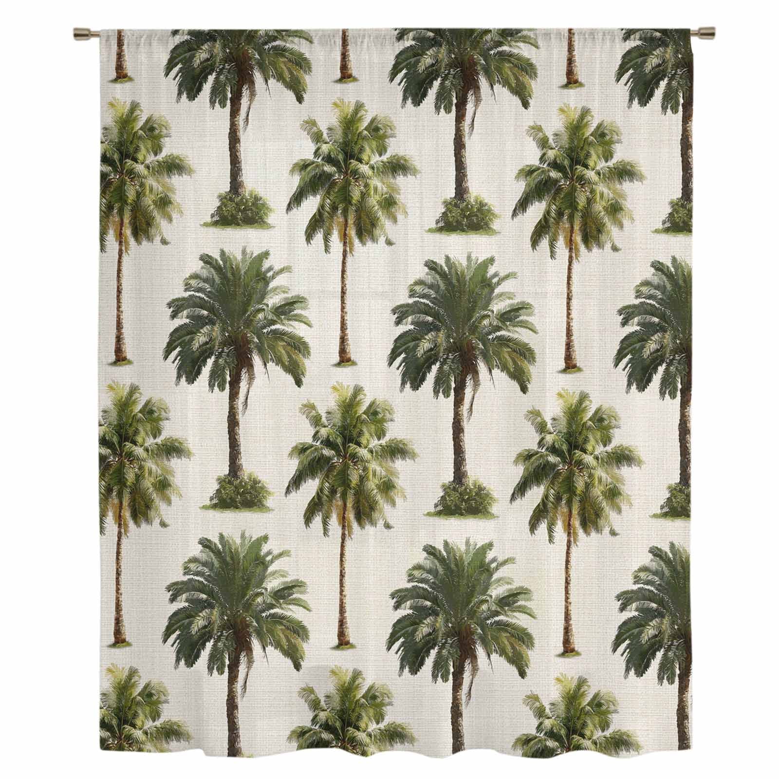 Curtains With Palm Treesnull