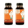 thumbnail image 1 of Date Syrup by Date Lady 12 Ounce Squeeze Bottles | (2-Pack) | Organic, Vegan, Paleo, Gluten-free & Kosher | Sugar Substitute | More Nutrition Than Maple Syrup or Honey, 1 of 3