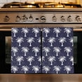 thumbnail image 1 of Date Tree Kitchen Towels Set of 4, Navy Blue Farmhouse Summer Tropical Plants Absorbent Dish Towels for Kitchen, Microfiber Hand Towel, Quick Drying Tea Towel for Cleaning Decorative Dishcloths, 1 of 7
