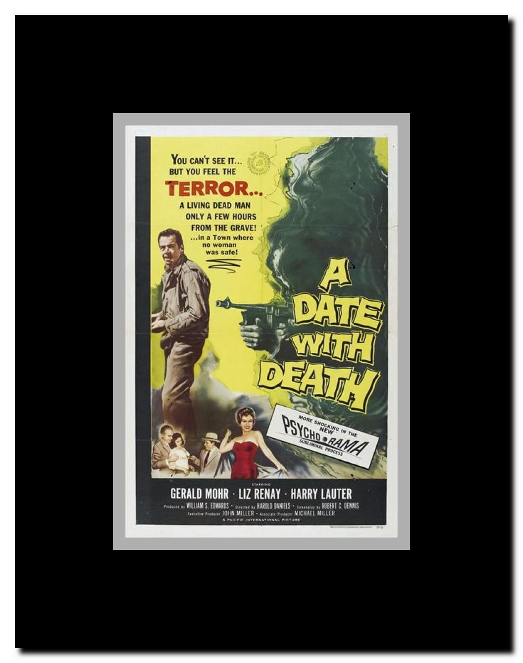 Date with Death Framed Movie Poster