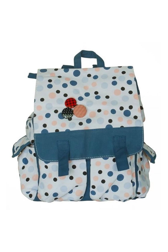 Date with Sun Fabric Art School Backpack Outdoor Daypack Blue