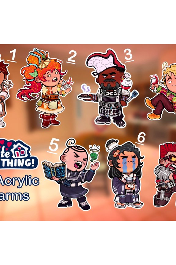 DateEverything! / / Charms (1 keychain)
