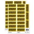 thumbnail image 1 of Dated Material Open Immediately Letter Mail Sticker Set - Yellow - Gloss Finish - 2.00" Large, 1 of 7