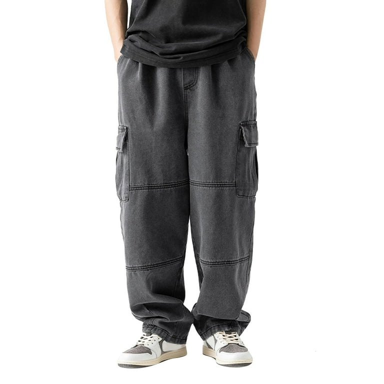 福袋 バースデイ Relaxed Men's Dateuuo Fit Pants Cargo Casual Pant Cargo Clothing