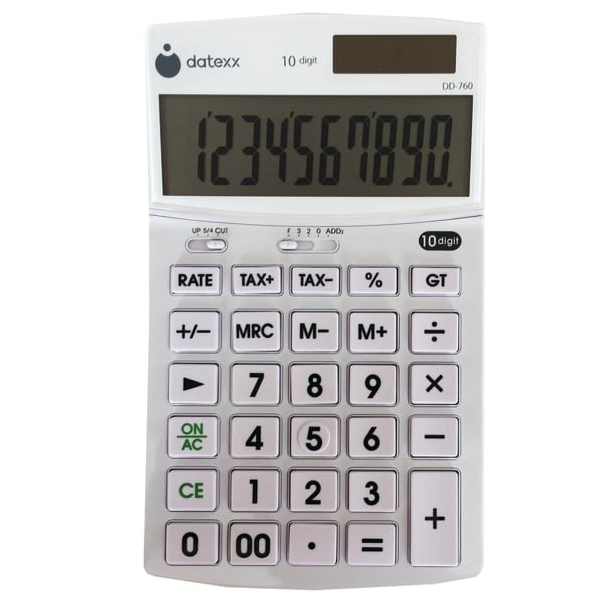 Datexx DD-760 Desktop Calculator - Walmart.com