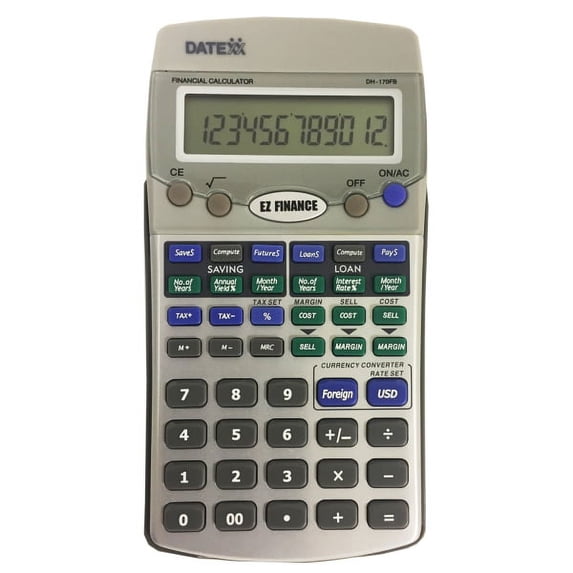 Datexx DH-170FS EZ Financial Calculator