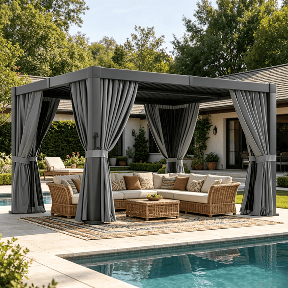 Louvered Pergola