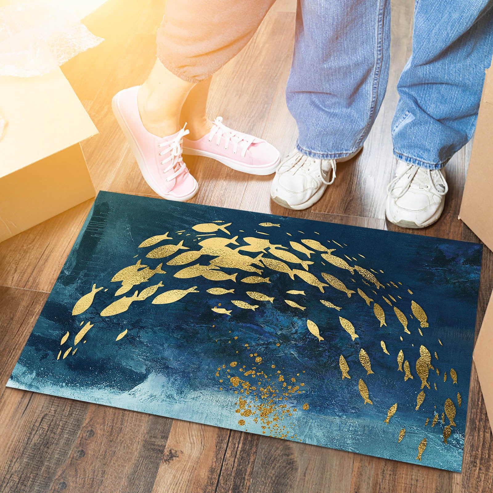 Datian Indoor and Outdoor Doormats Home Carpets Decor