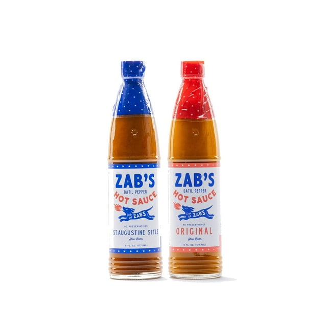 Datil Pepper Hot Sauce 2Pack Bundle (Original and St. Augustine Style
