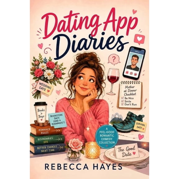 Dating App Diaries: A Feel-Good Romantic Comedy Collection, (Paperback)