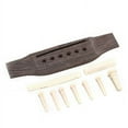 thumbnail image 1 of Datingday 1Set Acoustic Guitar Bridge + Bone Bridge Pins/Saddle/Nut Saddle Guitar Parts, 1 of 6