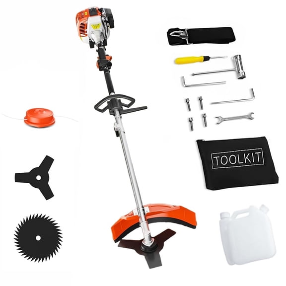 Datingday 2-Cycle 36cc 18lb Straight Shaft Gas String Trimmer, Weed Wacker and Weed eaters for Lawns and Grass
