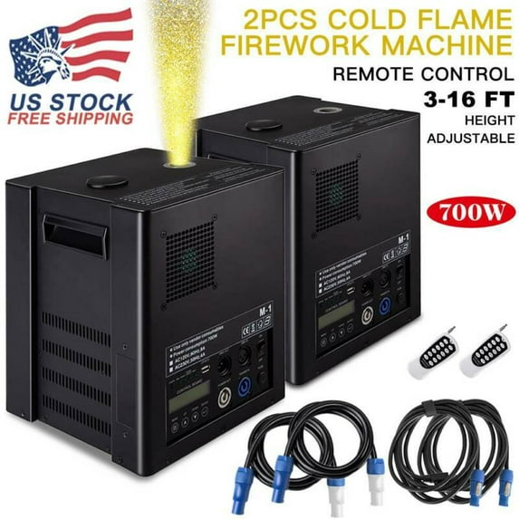 Datingday 700W DJ Party Cold Spark Shine Firework Machine Stage Great Effect DMX Machines