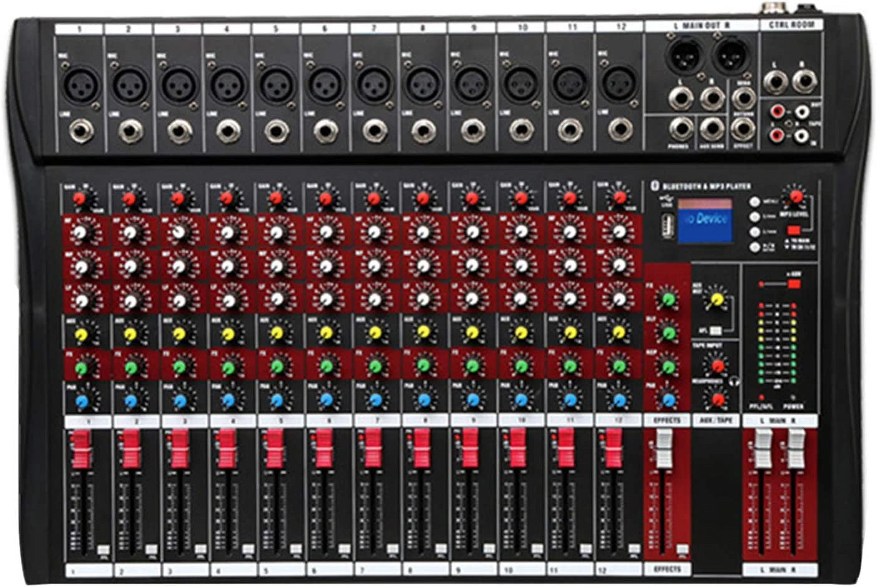 Datingday 8/12/16 Channel Audio Mixer with Bluetooth USB PC Recording