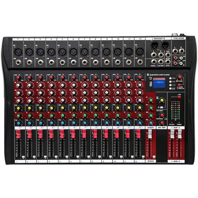 Datingday 8/12/16 Channel Audio Mixer with Bluetooth USB PC Recording