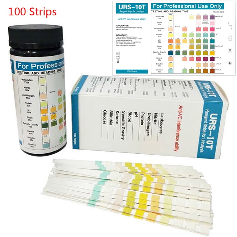 Datingday URS10T 100strips Urinalysis Reagent Test Paper 10 Parameters