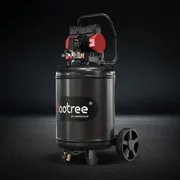 Datingday Ultra Quiet Air 14 Gallon 2HP Compressor with Two Quick Couplers & Wheels,Fast 60-Second Inflation & Auto Safety Features ,Max 116 PSI Oil-Free Air Compressor Tank for Home/Commercial Use