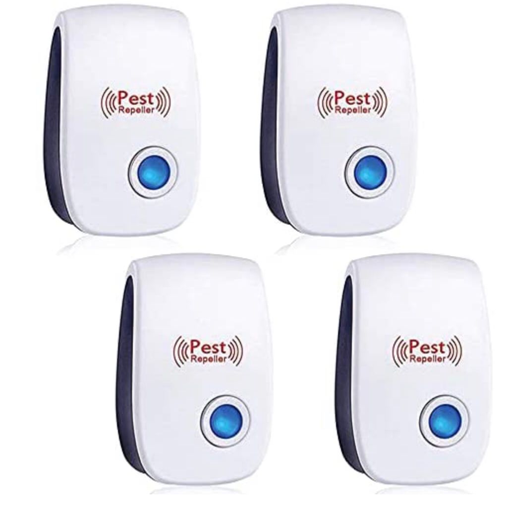 Datis Electronic Plugin Pest Repellent 4 Pack, Indoor Pest Control