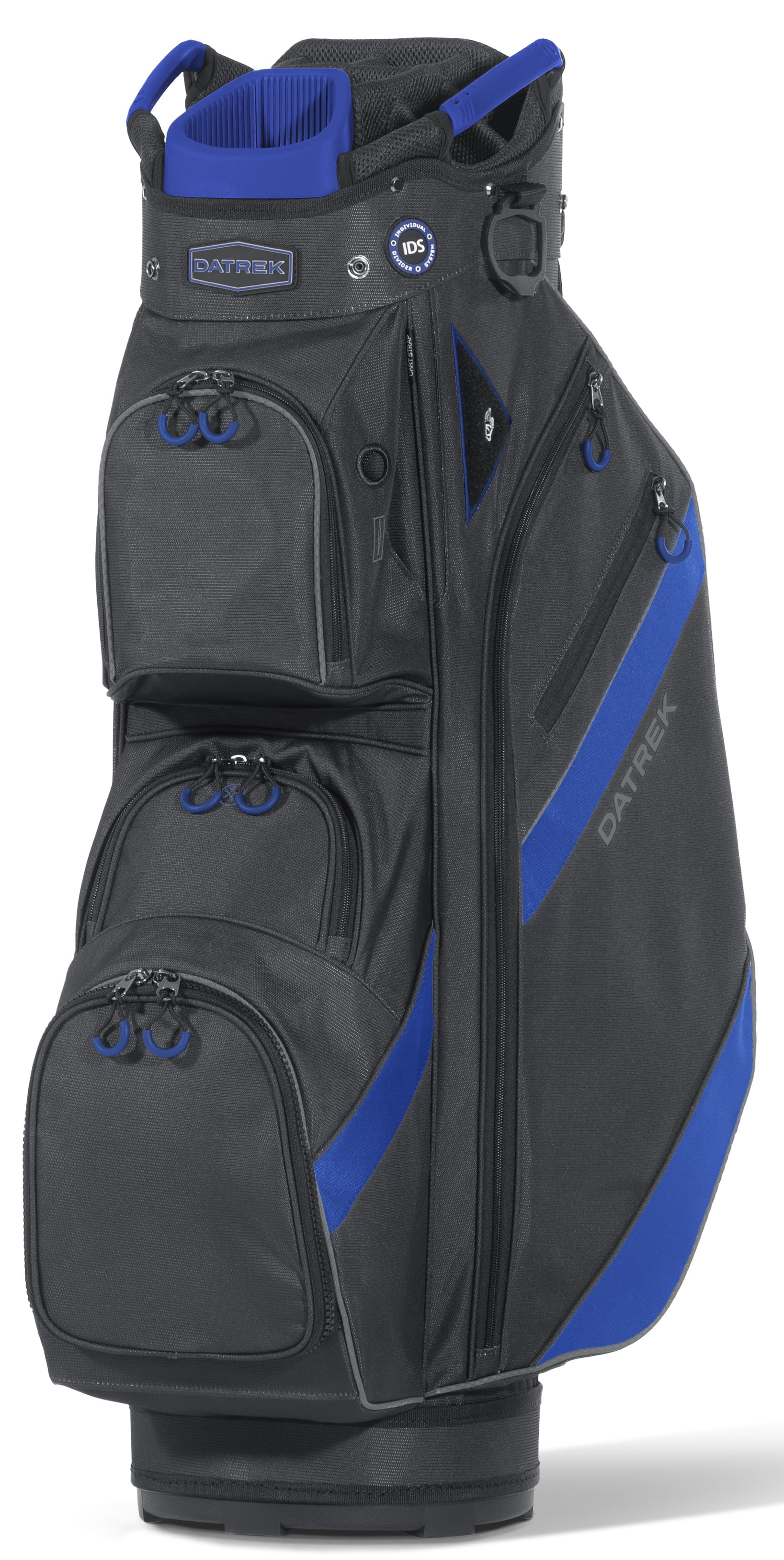 Datrek DG Lite III Golf Cart Bag - Black/Royal/Charcoal