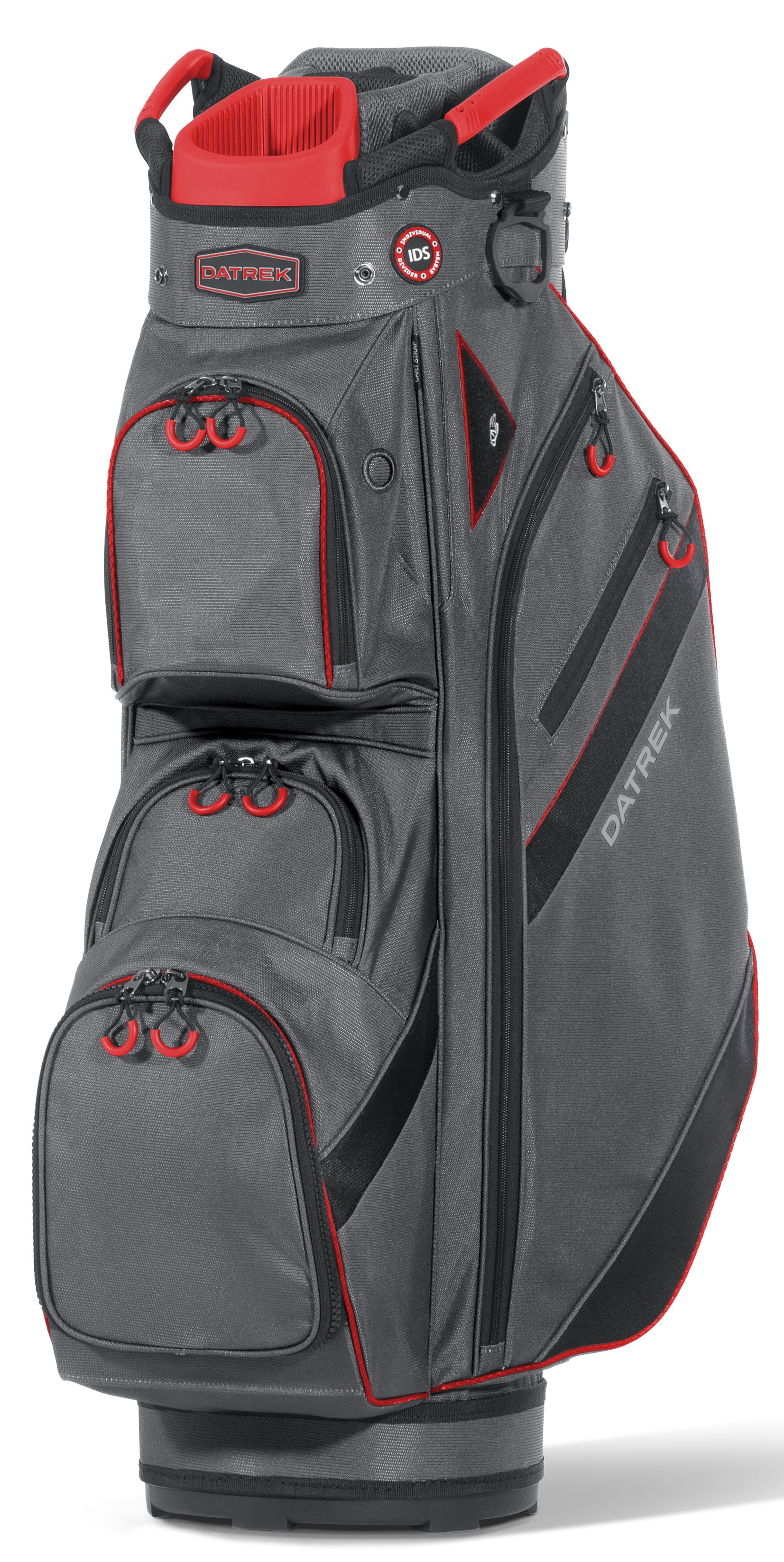 Datrek DG Lite III Charcoal Red Black Cart Golf Bag