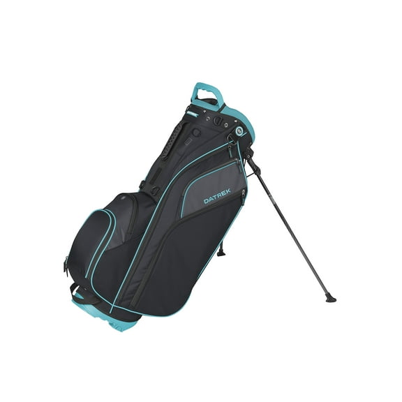 Datrek Golf Go Lite Hybrid Stand Bag, Black/Turquiose -